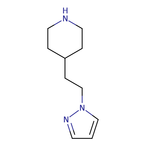 4-[2-(1H-pyrazol-1-yl)ethyl]piperidine