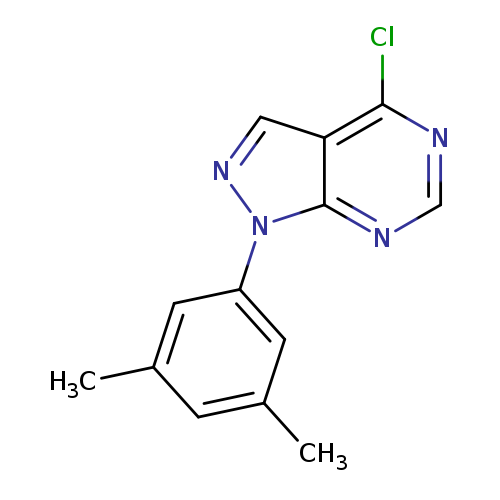 4-Chloro-1-(3,5-dimethylphenyl)-1H-pyrazolo[3,4-d]pyrimidine