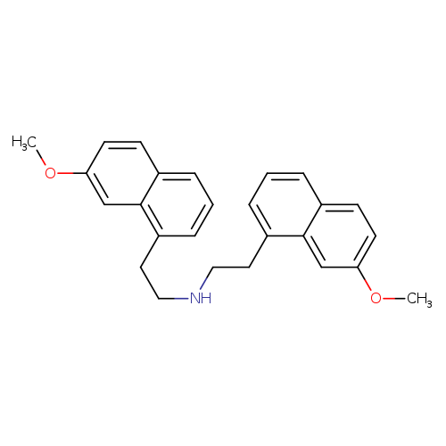 Bis(2-(7-methoxynaphthalen-1-yl)ethyl)amine