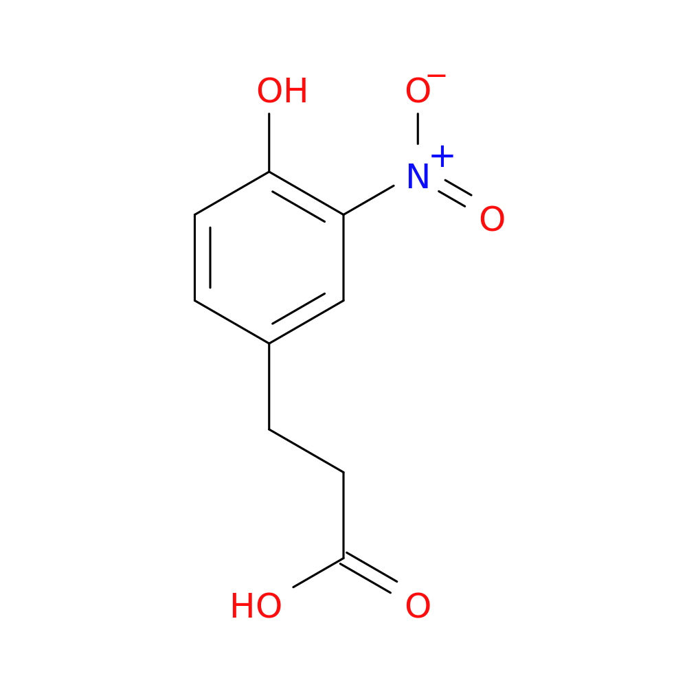 3-(4-Hydroxy-3-nitrophenyl)propanoic acid