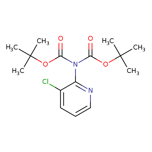 2-(Di-Boc-amino)-3-chloro-pyridine