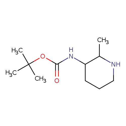 Carbamic acid, N-(2-methyl-3-piperidinyl)-, 1,1-dimethylethyl ester