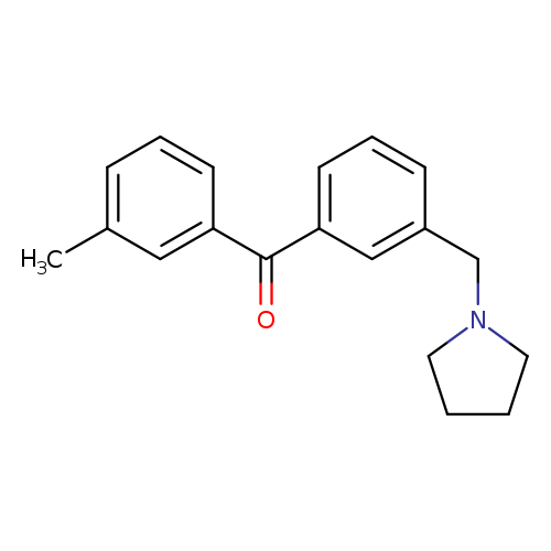 3-Methyl-3'-pyrrolidinomethyl benzophenone
