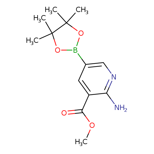 Methyl 2-amino-5-(4,4,5,5-tetramethyl-1,3,2-dioxaborolan-2-yl)nicotinate
