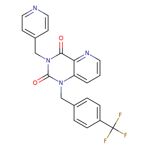 3-[(pyridin-4-yl)methyl]-1-{[4-(trifluoromethyl)phenyl]methyl}-1H,2H,3H,4H-pyrido[3,2-d]pyrimidine-2,4-dione