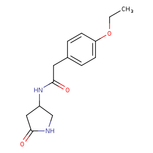 2-(4-ethoxyphenyl)-N-(5-oxopyrrolidin-3-yl)acetamide