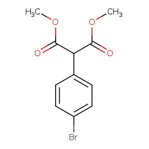 Propanedioic acid, 2-(4-bromophenyl)-, 1,3-dimethyl ester