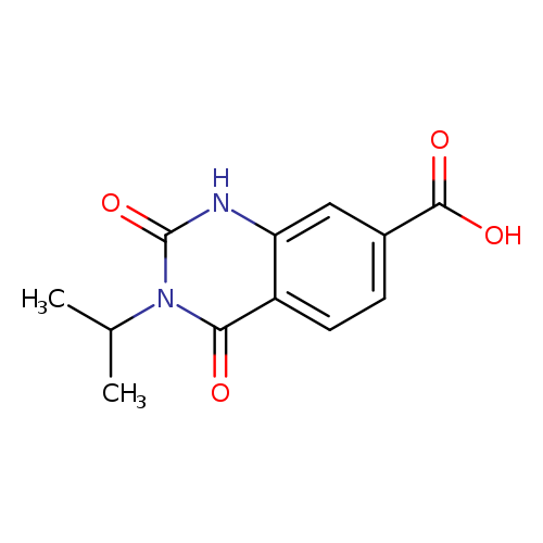 3-isopropyl-2,4-dioxo-1,2,3,4-tetrahydro-7-quinazolinecarboxylic acid