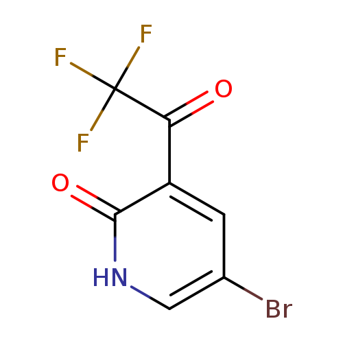 5-bromo-3-(2,2,2-trifluoroacetyl)-1,2-dihydropyridin-2-one
