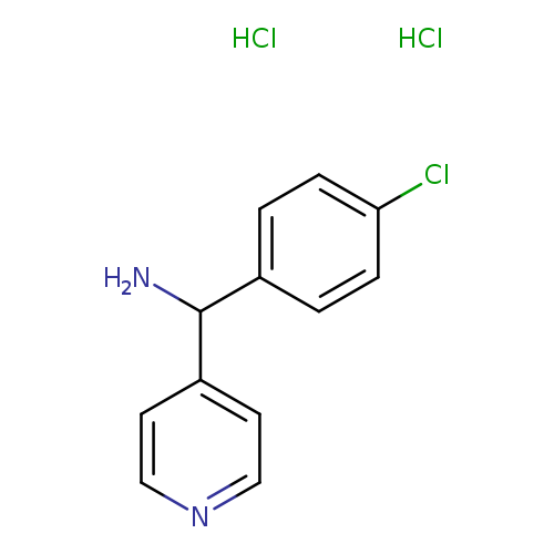 [(4-Chlorophenyl)(4-pyridinyl)methyl]amine dihydrochloride