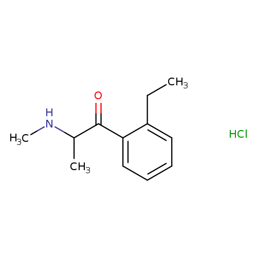 1-(2-ethylphenyl)-2-(methylamino)propan-1-one,monohydrochloride