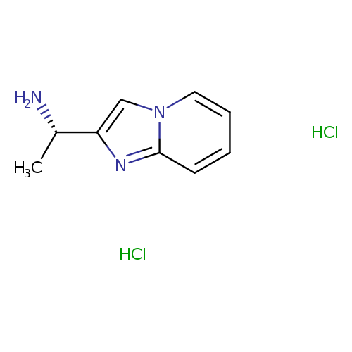 (1S)-1-{imidazo[1,2-a]pyridin-2-yl}ethan-1-aminedihydrochloride