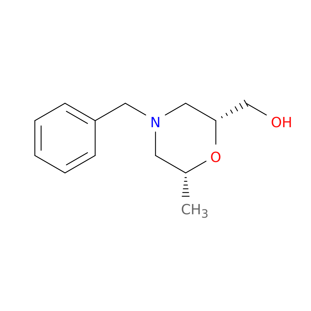 [(2R,6R)-4-benzyl-6-methylmorpholin-2-yl]methanol
