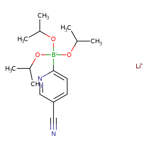 Lithium (5-cyanopyridin-2-yl)triisopropoxyborate