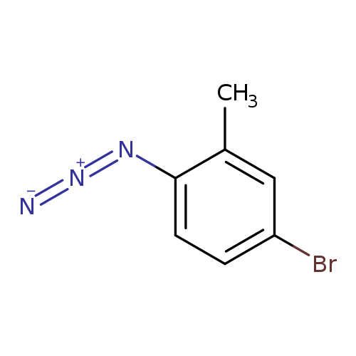1-AZIDO-4-BROMO-2-METHYLBENZENE