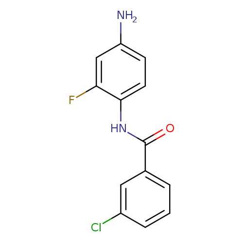 N-(4-Amino-2-fluorophenyl)-3-chlorobenzamide