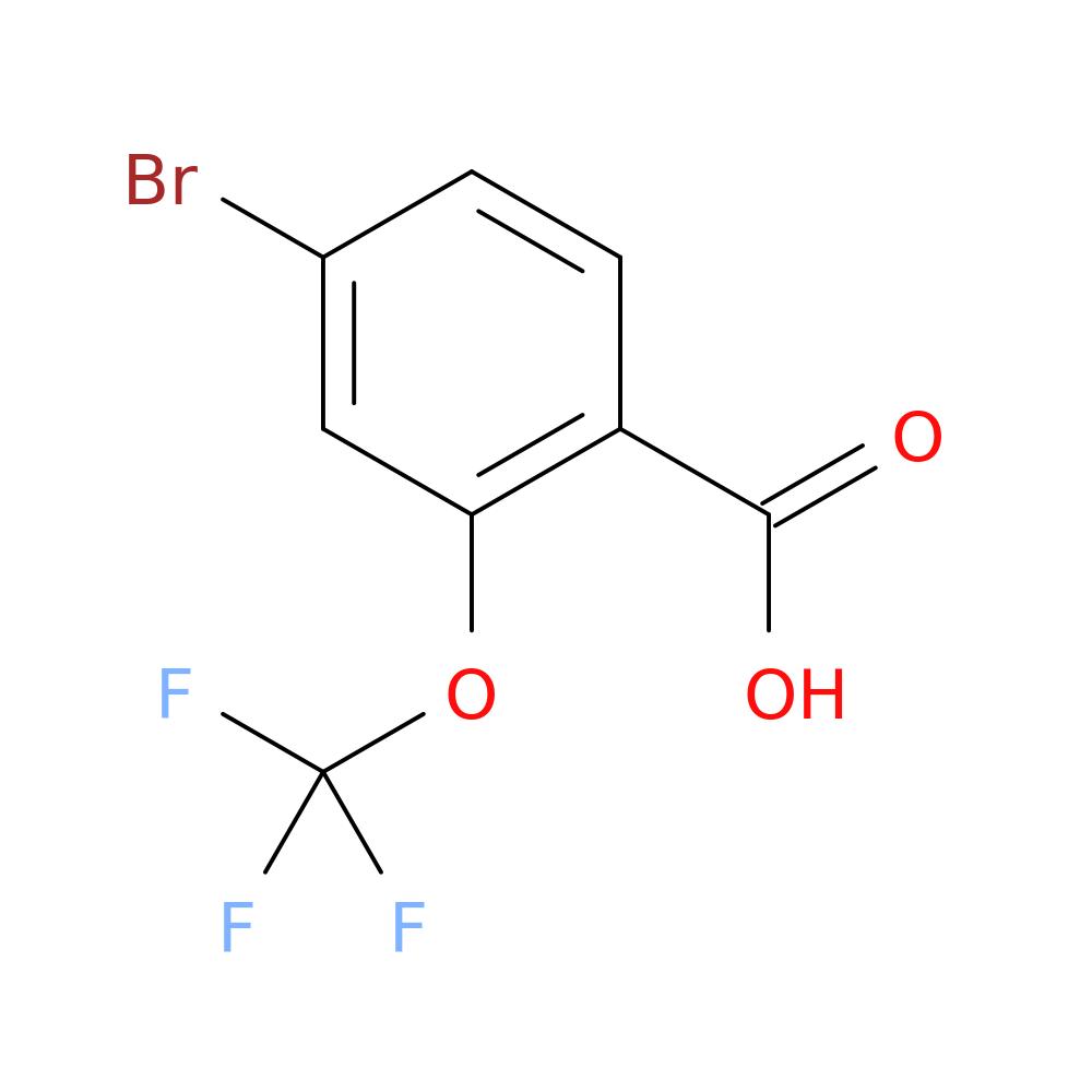 4-Bromo-2-(trifluoromethoxy)benzoic acid
