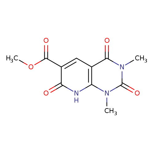 Methyl 1,3-dimethyl-2,4,7-trioxo-1,2,3,4,7,8-hexahydropyrido[2,3-d]pyrimidine-6-carboxylate