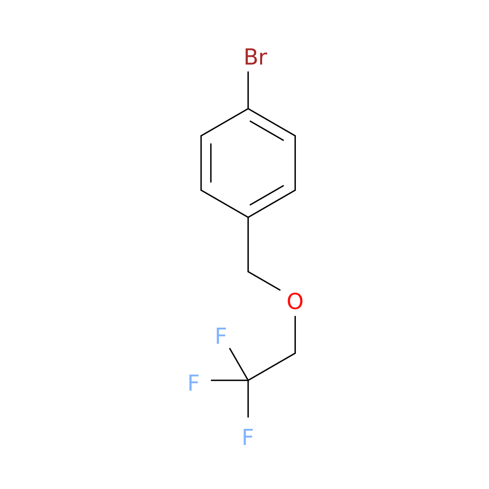 1-bromo-4-((2,2,2-trifluoroethoxy)methyl)benzene