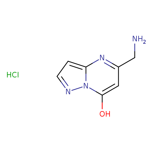 5-(aminomethyl)pyrazolo[1,5-a]pyrimidin-7-ol hydrochloride