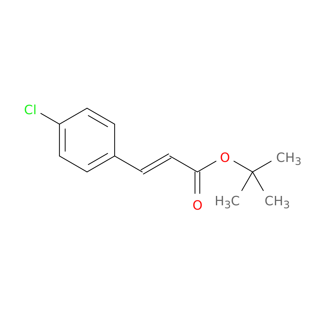 tert-butyl (2E)-3-(4-chlorophenyl)prop-2-enoate