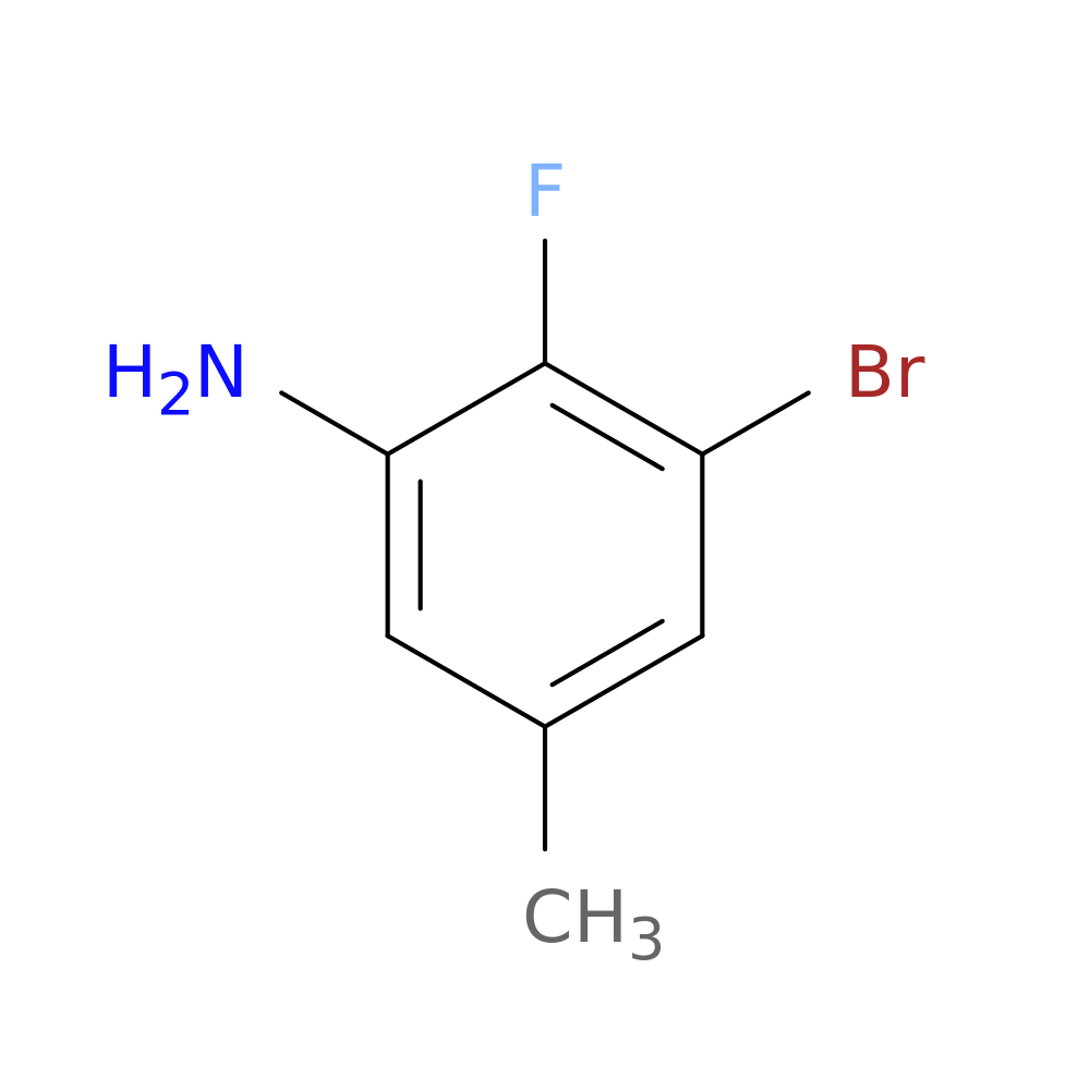 3-Bromo-2-fluoro-5-methylaniline