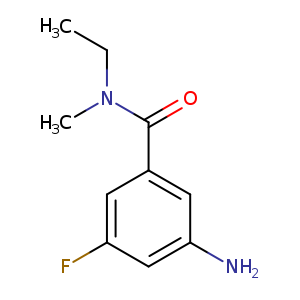 3-Amino-n-ethyl-5-fluoro-n-methylbenzamide
