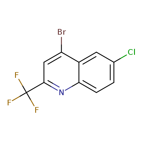 4-BROMO-6-CHLORO-2-(TRIFLUOROMETHYL)QUINOLINE