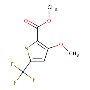 methyl 3-methoxy-5-(trifluoromethyl)thiophene-2-carboxylate