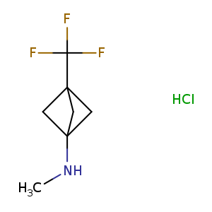 N-Methyl-3-(trifluoromethyl)bicyclo[1.1.1]pentan-1-amine Hydrochloride