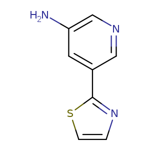 5-(1,3-thiazol-2-yl)pyridin-3-amine