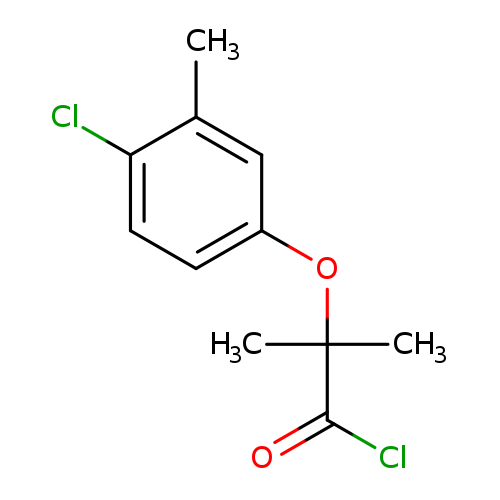 2-(4-Chloro-3-methylphenoxy)-2-methylpropanoyl chloride