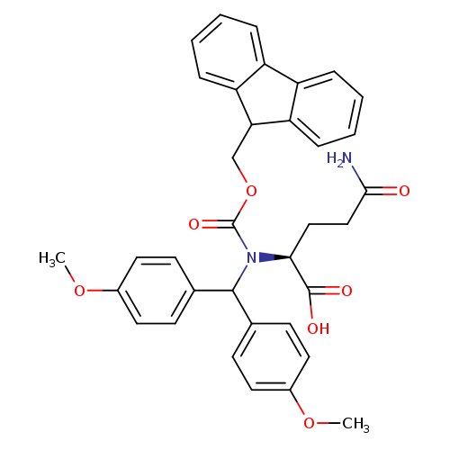 Fmoc-Gln(Mbh)-OH