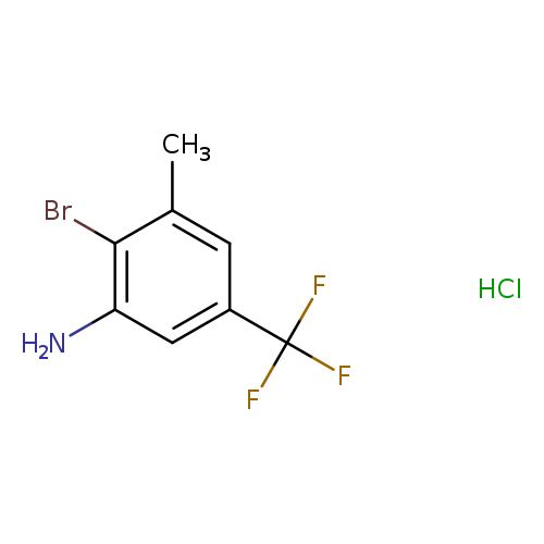2-bromo-3-methyl-5-(trifluoromethyl)aniline hydrochloride