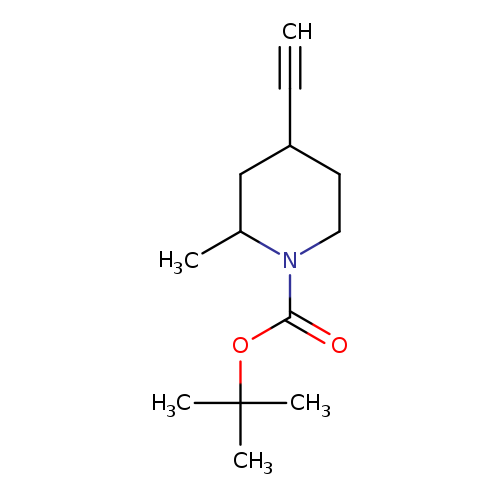 tert-butyl 4-ethynyl-2-methylpiperidine-1-carboxylate