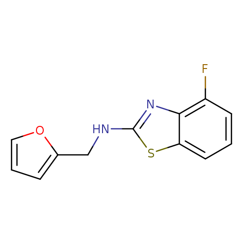 4-Fluoro-N-(2-furylmethyl)-1,3-benzothiazol-2-amine