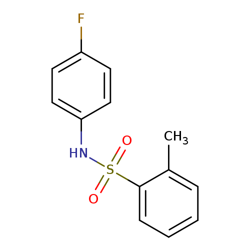 N-(4-fluorophenyl)-2-methylbenzenesulfonamide