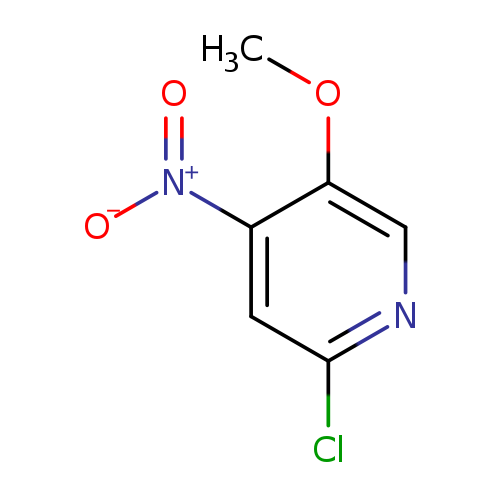 Pyridine, 2-chloro-5-methoxy-4-nitro-