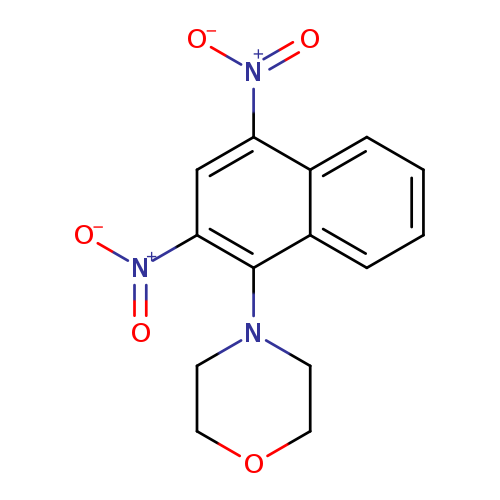 Morpholine, 4-(2,4-dinitro-1-naphthalenyl)-