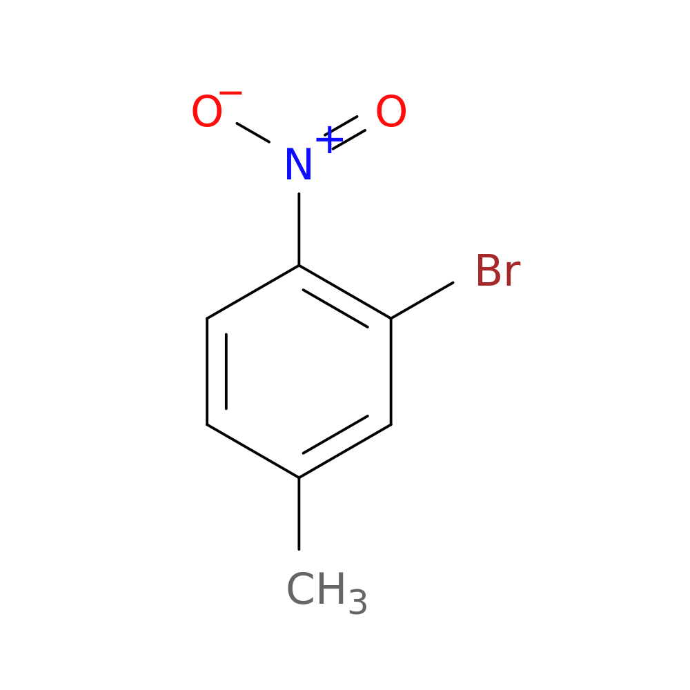 2-Bromo-4-methyl-1-nitrobenzene