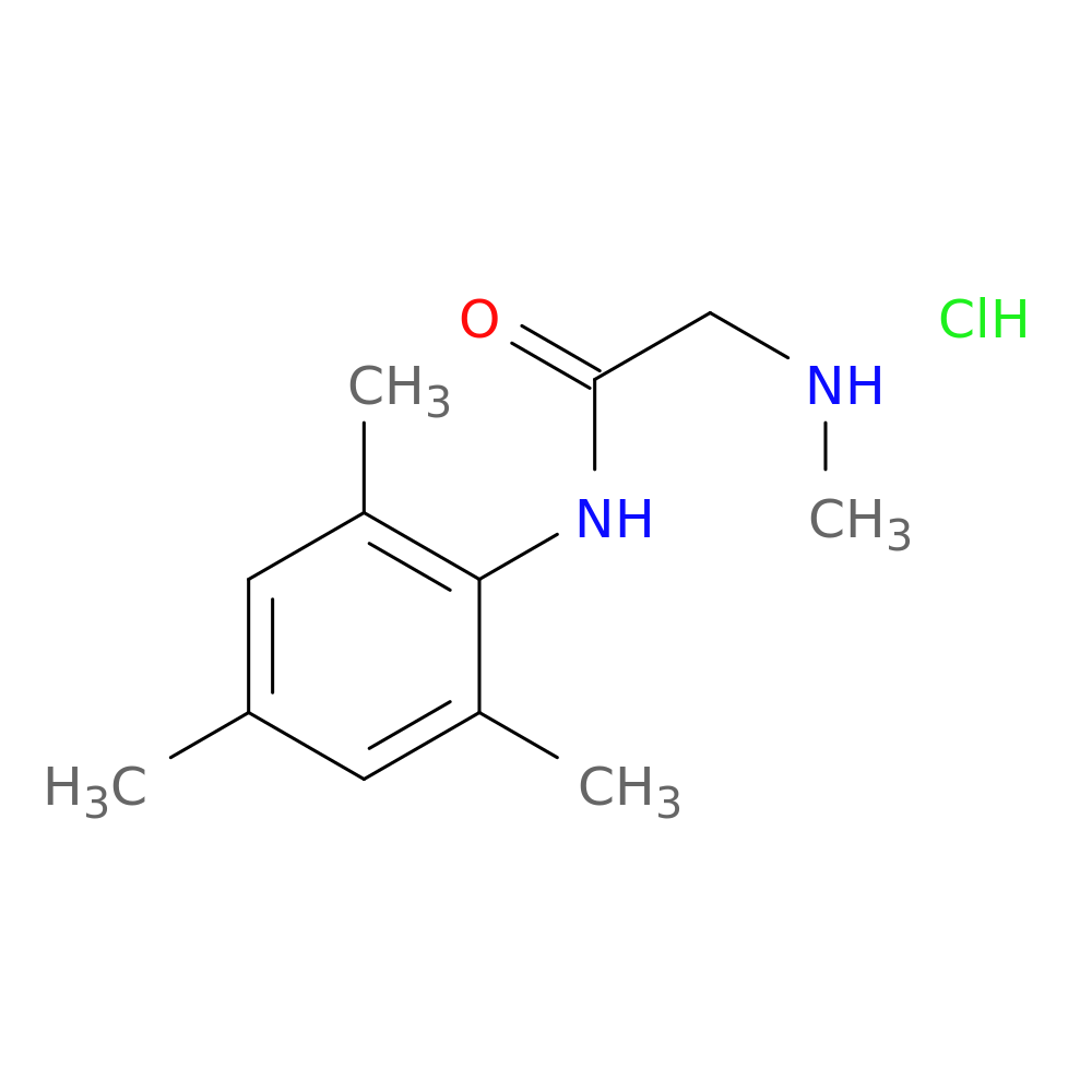 N-mesityl-2-(methylamino)acetamide hydrochloride