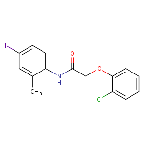 2-(2-Chlorophenoxy)-n-(4-iodo-2-methylphenyl)acetamide