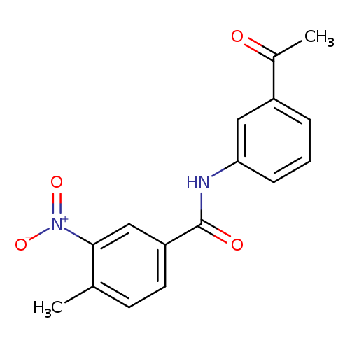 N-(3-Acetylphenyl)-4-methyl-3-nitrobenzamide