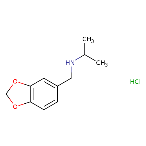 N-(1,3-benzodioxol-5-ylmethyl)-2-propanamine hydrochloride