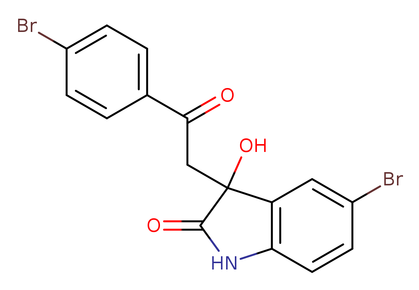 5-bromo-3-[2-(4-bromophenyl)-2-oxoethyl]-3-hydroxy-2,3-dihydro-1H-indol-2-one