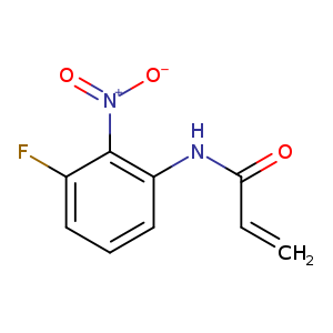 N-(3-fluoro-2-nitrophenyl)prop-2-enamide