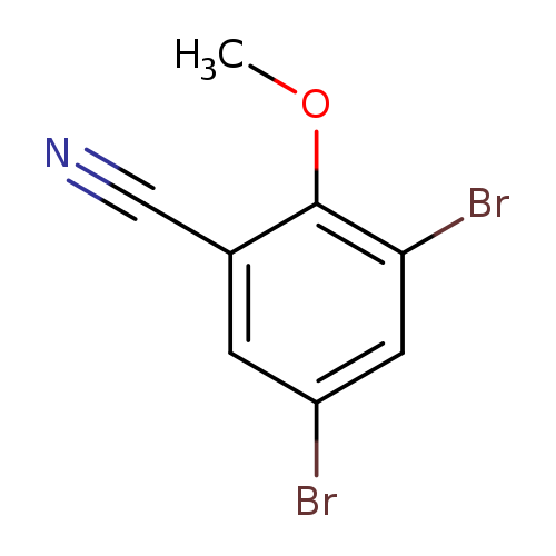 3,5-dibromo-2-methoxybenzonitrile