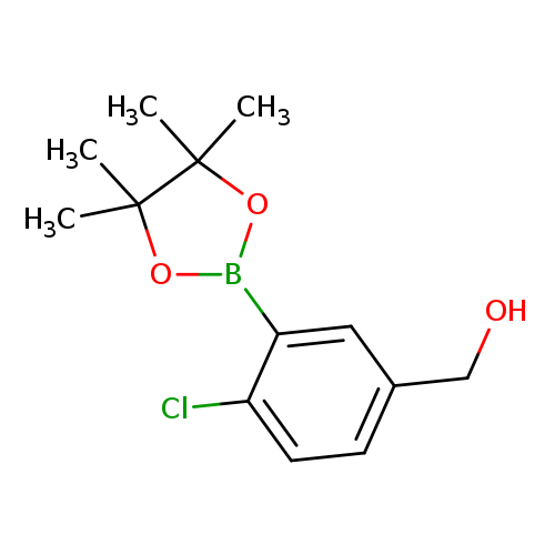 2-Chloro-5-hydroxymethylphenylboronic acid, pinacol ester