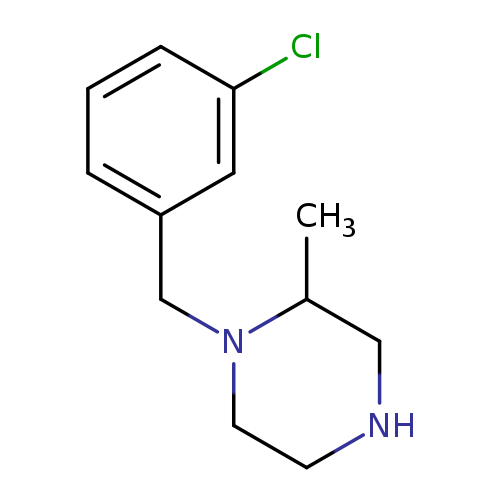 1-[(3-chlorophenyl)methyl]-2-methylpiperazine