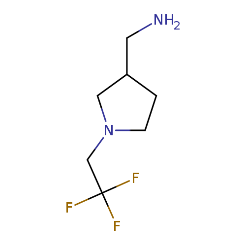 [1-(2,2,2-trifluoroethyl)pyrrolidin-3-yl]methanamine